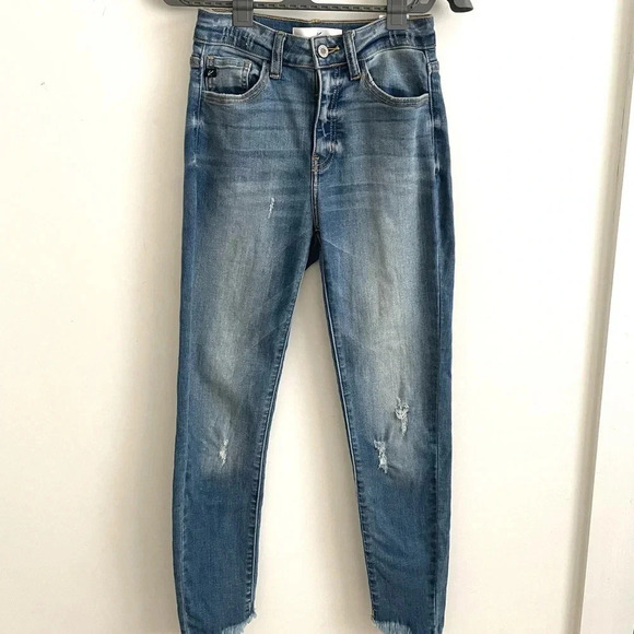 Kancan blue skinny jeans size 5/26 - Picture 2 of 7